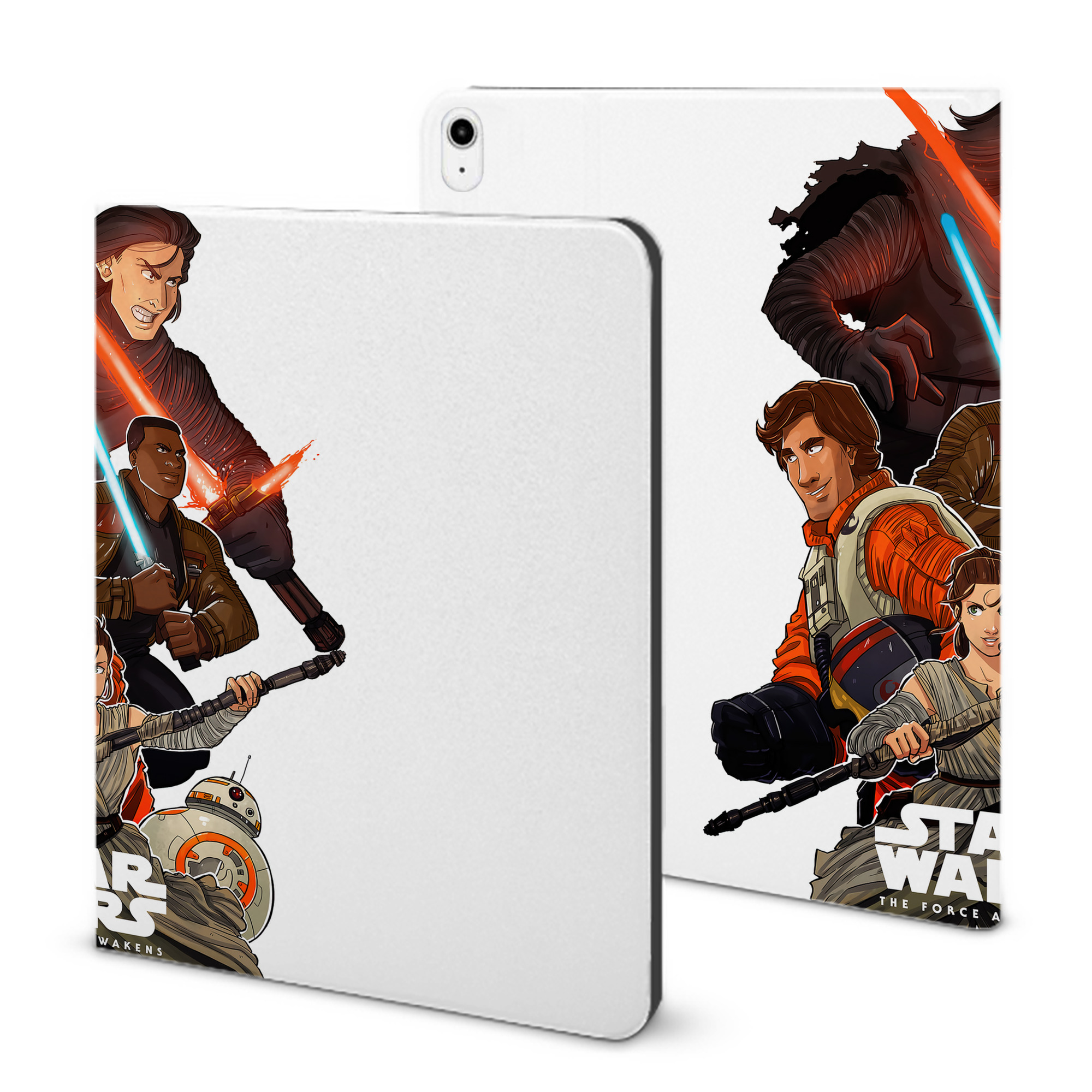 （画像用） スター・ウォーズ Star Wars IPadケース ペンホルダー付き ブックスタイルデザイン